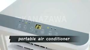 KANAZAWA Portable Air Conditioner Household 1HP With WiFi Intelligent Control Household Portable Aircon With Remote Control LED Touch Screen Aircon With