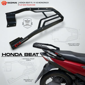Honda Beat FI V1 V2 V3 Monorack Bracket Heavy Duty Top Box Rack