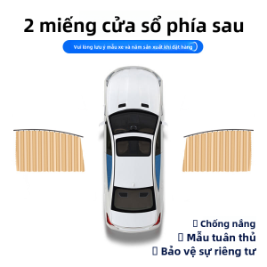 MONLEYTA | Rèm Chống Nắng Từ Tính Cho Ô Tô Trẻ Em
