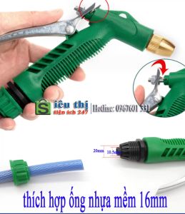 Súng Máy Rửa Xe Cao Áp Đa Năng TI0517 - Tiện Ích Cho Garden & Pond