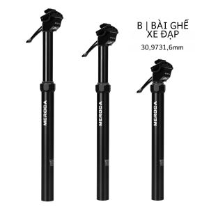 Meroca Mtb Ống Nhỏ Giọt Seatpost Thủy Lực Có Thể Điều Chỉnh Chiều Cao 30.9mm/31.6mm Hợp Kim Nhôm Xe Đạp Đường Bộ Ghế Ống Dành Cho Núi Xe Đạp