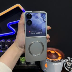 Ultra-Thin Magnetic Absorption Phone Case for Xiaomi Mixflip Foldable Screen Classic Style Protective Cover for Men And Women