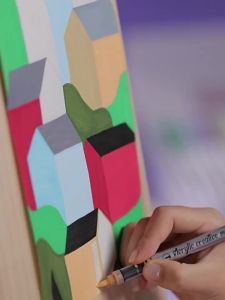 Nora | Non-see-through Stacking Non-toxic Washable Markers