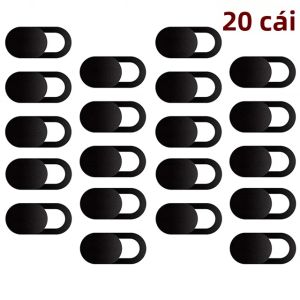 1-20 Chiếc Webcam Cover Shutter Nam Châm Thanh Trượt Miếng Dán Bảo Mật Cho iPhone iPad PC Máy Tính Bảng Laptop - Vỏ Ống Kính Máy Ảnh