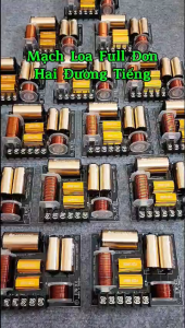 MẠCH PHÂN TẦN LOA FULL ĐƠN 2 ĐƯỜNG TIẾNG BASS TREBLE – ÂM THANH CHUẨN TÁCH BẠCH SẮC NÉT