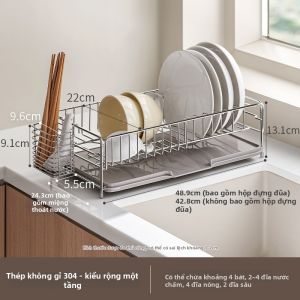 LANJIAOLUO | Giá Phơi Inox Rộng