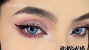 EyeShare | EYESHARE 2pcs Natural Color Contact Lenses for Eyes Blue Lenses Colorcon Korean Lenses Yearly Beauty Makeup Brown Eye Contacts