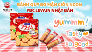 [DATE 9/2026] BÁNH QUY BƠ MẶN GIÒN NGON YBC LEVAIN NHẬT BẢN (HỘP GIẤY 75 CÁI)