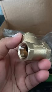 ORIGINAL !!! Check Valve Kuningan uk. 1/2 inch | Klep Tabok BONUCCI