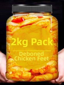 Boneless Chicken Feet Not Spicy Lemon-flavored 2 Jin
