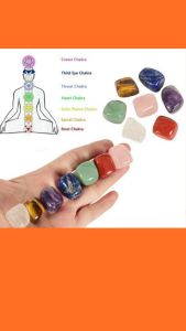 Sét 7 Đá Phong Thủy Thanh Tẩy Bảy Luân Xa