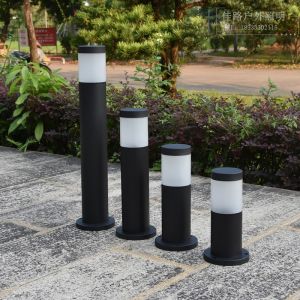 Aluminum Lawn Lamp LED Outdoor Waterproof Lawn Lamp Lighting for Garden Landscape Garden Lamp Send Big Brand LED Light Source