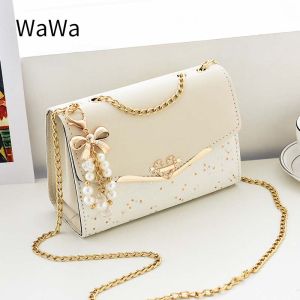 WaWa Sequin Bag for Women Korean Fashion Sing Bag 2025