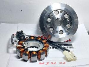 Magnet Spull Vixion old Set 2FB Spul plus magnet original flywheel rotor Vixion lama Original