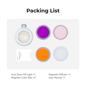 TELESIN | Đèn LED Mini Selfie Điều Khiển Từ Xa TELESIN Đèn Trợ Sáng Cho Điện Thoại Thông Minh Độ Sáng Điều Chỉnh Được 2500K-6500K Dùng Cho iPhone & Android