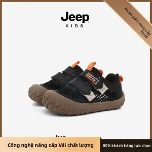 Jeep | Giày Học Đi Cho Bé Thoáng Khí Đế Mềm Chống Trượt