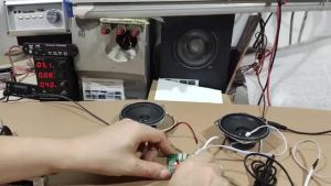 Mini amplifier board audio amplifier audio amplifier board 5V20W 2.1 channel digital amplifier audio module speaker DIY