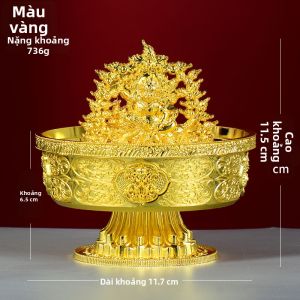 ZANGCUN | Bát Đựng Nước Cúng Thần Tài Ngũ Lộ Dùng Trong Nhà