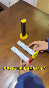 Level Ruler Aluminum Alloy Tile Leveling/Position Tool Magnetic Dual Use Level Bubble Ceiling Work
