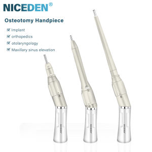 NICEDEN Dental Oral Low Speed Hand-piece 20 Degree  Micro Surgery Surgical Straight Hand-piece Dentistry Tools