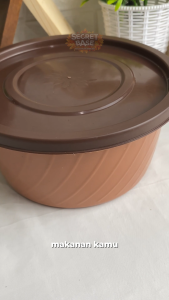 SEALPACK BULAT CHOCO 1500ml - Toples Lebaran /Toples Kue Kering / Perabot serba 2000