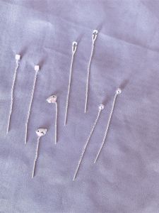 Short Elegant Drop Earrings Sleepwear Friendly Versatile Design Simple Tassel Detail  2024 Fashion Jewelry Accessories