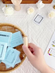 Tem Thư Quảng Cáo Cổ Điển Màu Nâu Họa Tiết Viền Đơn Giản Sổ Tay Bằng Gỗ Tem Trang Trí Dùng Cho Thiệp Chúc Mừng Và Đồ Dùng Học Tập