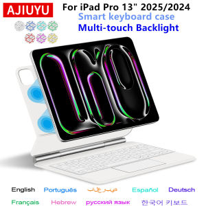 Magic Keyboard for iPad Pro 13 inch M5 M4 Smart Case for iPad Pro 13 A3361 A3362 A2925 A2926 Touchpad Backlit Keyboard Cover