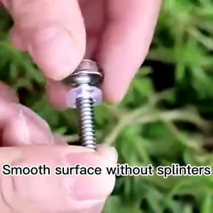 100Pcs 410 Stainless Steel Self-Drilling TEK Screws Hex Washer Head Self Drilling Screws Dovetail Screw for Metal