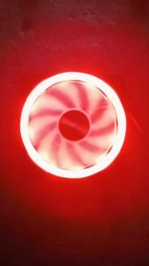 FAN CASE RGB/COOLMOON/12 CM. สวยๆ ไฟวิ่ง อัตโนมัติ (ไม่ใช้รีโมทควบคุม)