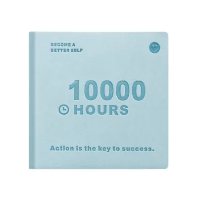 New Time Management 10000 Hours Planner Portable Learning Schedule Daily Planner Note-Taking Notepad Student Stationery