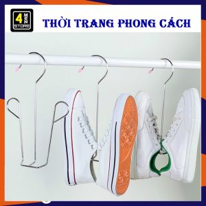 Móc Treo Phơi Giày Dép Quần Áo Thông Minh Inox Không Gỉ Dày 4 Li  Móc Treo giày dép cao cấp siêu bền inox 304 dày 4mm giữ phom giày dép