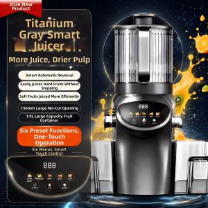 [China Plug Adapter Needed]Hurma | Juice Extractor with Juice Separation Function 100% Automatic Home Use