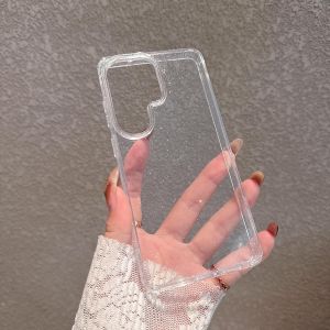 Glitter Clear Case For Samsung Galaxy S26 Ultra S25 FE S24 Plus S23 S22 S21 S20 A57 5G A37 A17 A07 A56 A36 A26 A16 A06 A55 Cover