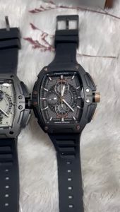 Jam Tangan Pria Alexandre Christie AC 6629 AC6629 Original Garansi Resmi 1 tahun - Rubber