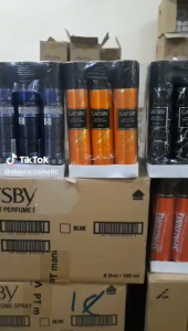 GATSBY Deodorant Perfume Spray 100ML - Ready 3 Variant Aroma