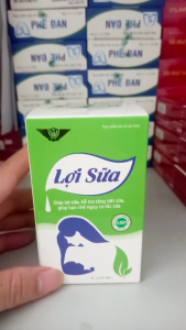 Viên uống Lợi Sữa KingPhar - Tăng cường tiết sữa Kích thích tuyến sữa giảm tắc tia sữa - 60 viên.