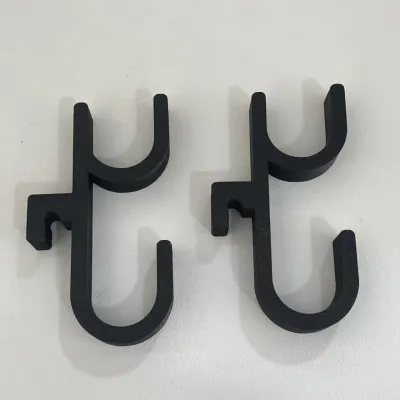 2pcs Car Umbrella Hooks Installation-free Universal Long-handled Umbrella Storage Rack Car Trunk Umbrella hanger