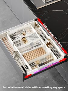 NIGESI | Expandable Drawer Organizer with Dividers