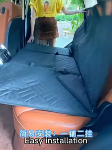 Dog Car Seat Cover Car Nest for Pets Waterproof Seat Cover Hammock 600D Heavy Duty Scratch Proof Nonslip Durable Soft Back Seat