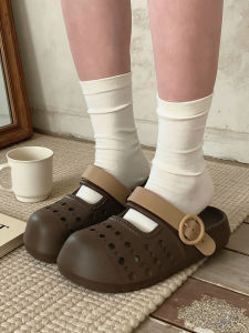 XIXITIAO | Slip-resistant Fashionable Two-way Mary Jane Clog Sandals