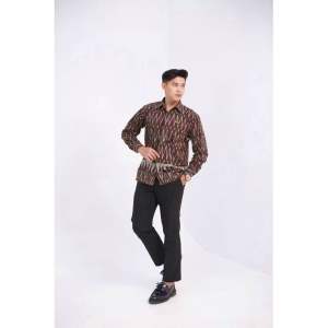 HANA COUPLE TENUN MAHOGANY - DRESS TENUN KONDANGAN- BAJU TENUN - DRESS TENUN