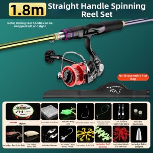 WEW | Carbon Fiber Lures Full Kit Fishing Rod