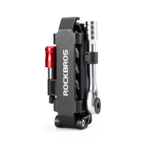 RockBros | Bộ Dụng Cụ Sửa Chữa Xe Đạp Bằng Thép Hợp Kim CRV Di Động Với Cờ Lê Ratchet Hai Chiều Dành Cho Xe Đạp Leo Núi & Xe Đạp Đường Trường Dụng Cụ Bảo Trì Đa Chức Năng