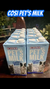 1L Cosi Pets Milk All Stages Adult Kitten Puppy Dog Cat Lactose Free Pet Food