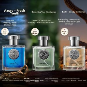 Lucenbase | Long-lasting Men Perfume Daring Darjeeling Woody Notes