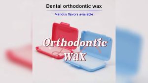 Ortho Wax Dental Wax Bracket Wax Orthodontic Protection Wax Fruit Scent Flavor For Braces
