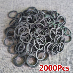 2000 Pcs Black O Rings Elastic Rubber Bands Stretchable Latex Rings Supplies For Home Stationery Office Package Stretchable Band