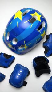 7Pcs 7 in 1 Kid Protective Gear Set Boys Girl Ages 3-10 Adjustable Knee Elbow Wrist Guards for Skating Scooter Cycling