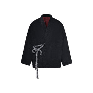 New Chinese Style Snake Year Python Pattern Cotton Lined Mens Dao Pao Outerwear Celebratory Clothing Three Provinces Six Ministries